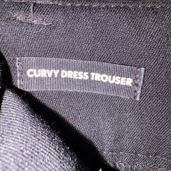 LOFT Curvy Dress Trousers 4P Black Bootcut Career Pants - Picture 8 of 8